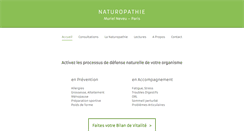 Desktop Screenshot of murielneveu.com
